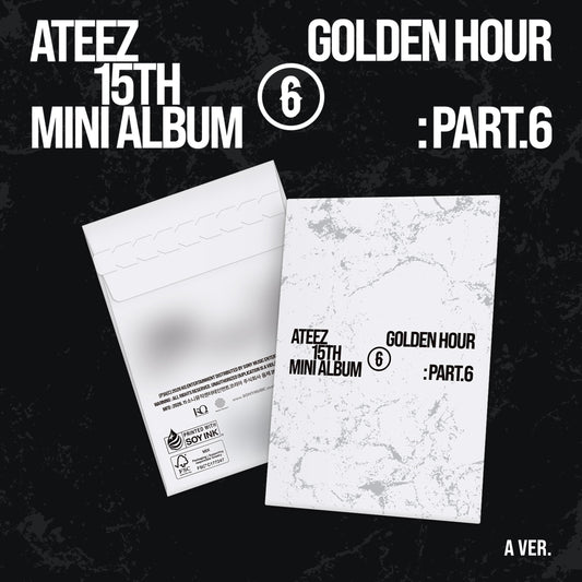 Ateez - Golden Hour : Part.6 15th Mini Album Pocaalbum A Ver
