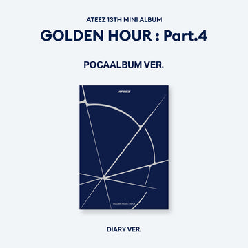 Ateez - golden hour : part.4 mini 13th album poca album diary ver