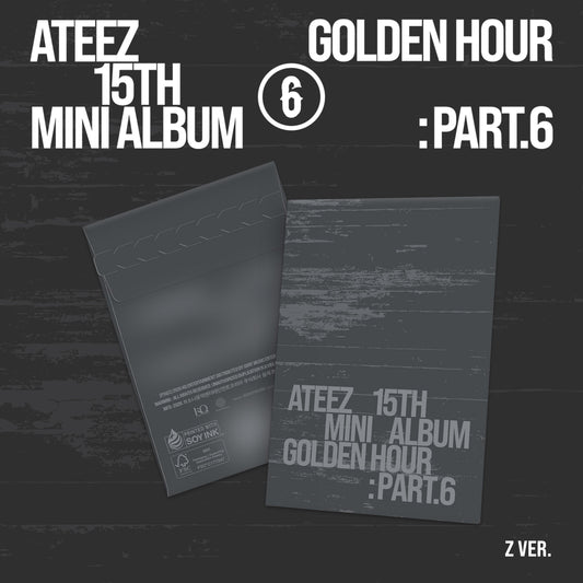 Ateez - Golden Hour : Part.6 15th Mini Album Pocaalbum Z Ver