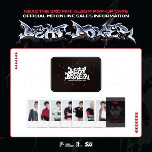 NEXZ - Beat-Boxer Pop-up Café Official MD Polaroid Photo Set