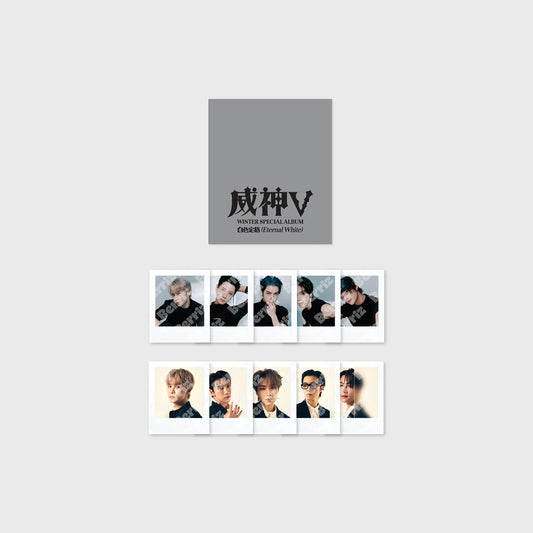 Wayv - eternal white official md polaroid set