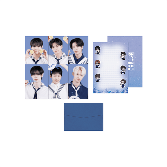 Enhypen - Sailor Enhypen World Official Md Postcard & Letter Set