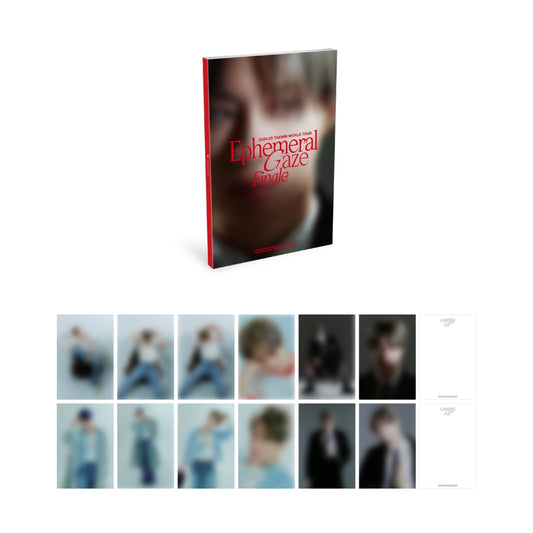 TAEMIN - Ephimeral Gaze World Tour Finale Official MD Postcard Book