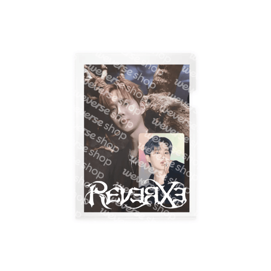 EXO - reverxe the world pop up official md postcard+hologram set