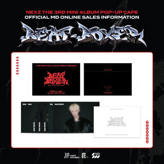 NEXZ - Beat-Boxer Pop-up Café Official MD Postcard Set