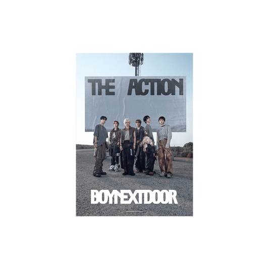 Boynextdoor - the action official md poster