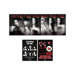 Babymonster - psycho official md mini poster + sticker pack