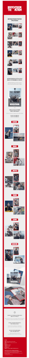 Boynextdoor - the action official md poster