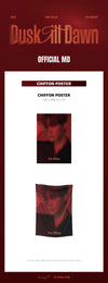 Yoon San Ha - Dusk Till Dawn 2024 Fan Concert Official MD Chiffon Poster