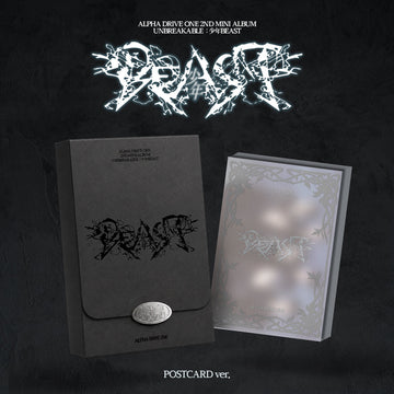 Alpha Drive One - Unbreakable : Boy Beast 2nd Mini Album Postcard Ver