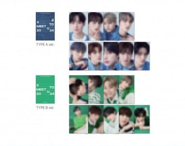 xodiac トレカ 対面 bdm Xodiac - x To Meet U 2024 1st Fan Con Official MD Postcard Set