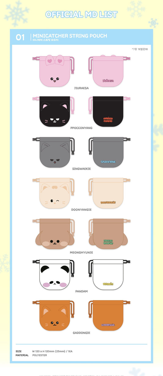 Dreamcatcher - minicatcher winter edition official md string pouch