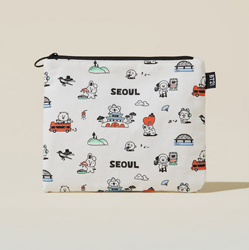 BTS x BT21 - Seoul Edition Pouch