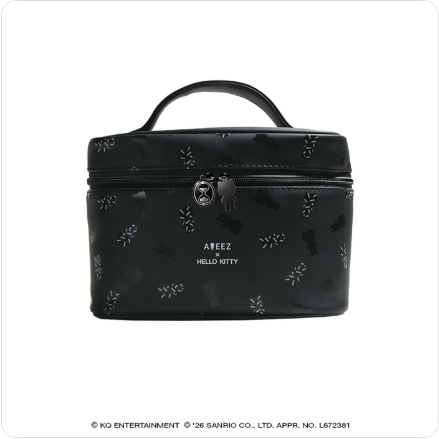 Ateez - Ateez X Hello Kitty Japan Pop Up Official Md Vanity Pouch