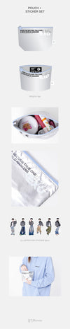 EXO - 'EXO'verse' 2025 EXO fan meeting official md pouch + sticker set