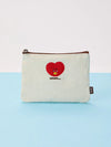 BTS x BT21 - Today’s Face Flat Square Pouch