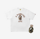 Stray Kids - Bape X Stray Kids Puppym College Tee M (seunmin) + Metal Pins (beige) Set