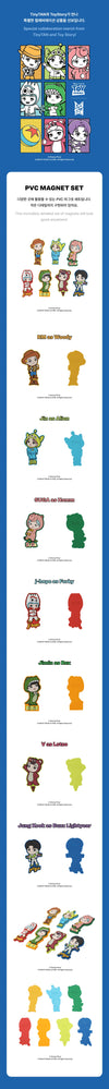 BTS - TOY STORY X TINYTAN COLLABORATION MD (PVC MAGNET SET)