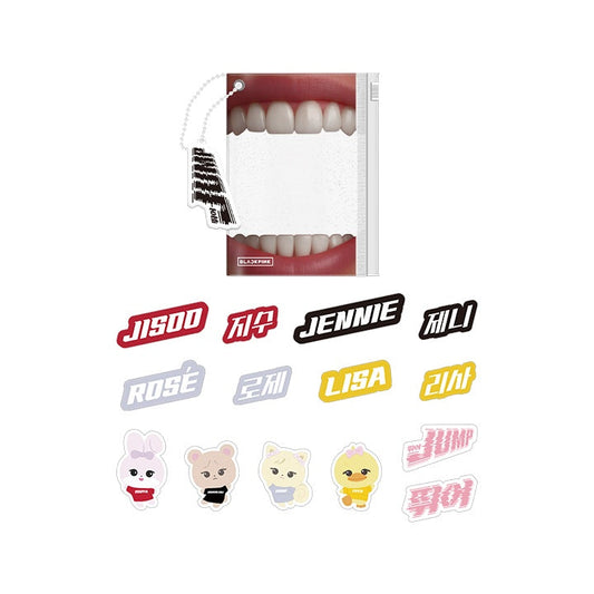 BLACKPINK - Jump Official MD PVC Pouch + Sticker Set