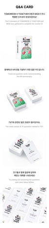 TXT - TXT + MOA 6th Anniversary Official MD Q&A Card
