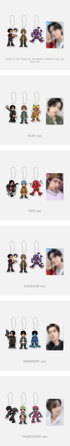 Wayv - Frequency 6th Mini Album Official MD Random Acrylic Keyring