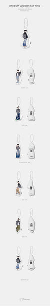 EXO - 'EXO'verse' 2025 EXO fan meeting official md random cushion key ring