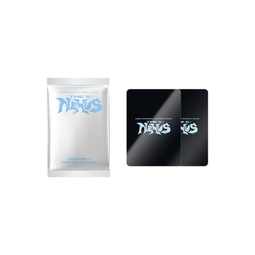 Monsta x - the x : nexus world tour official md random photocard pack