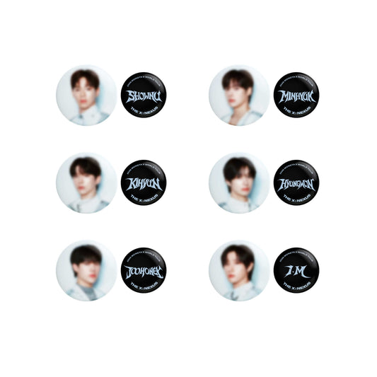 Monsta x - the x : nexus world tour official md random pin button set