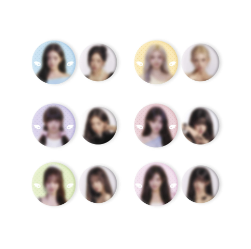 IVE - Show What I Am World Tour Official MD Random PIN Button Set