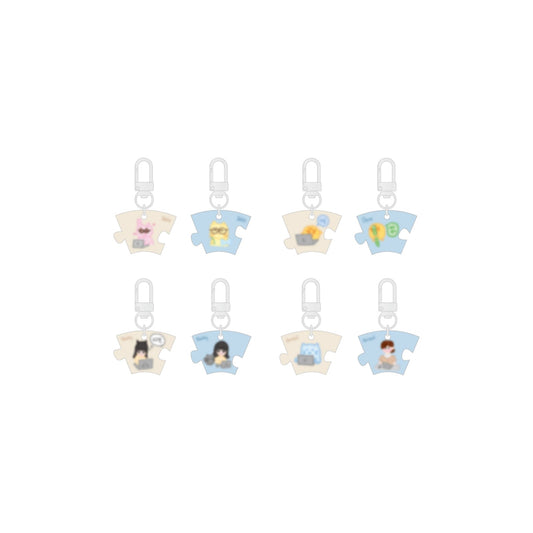Kiss of life - deja vu 2026 asia fanmeeting tour in seoul official md random puzzle keyring