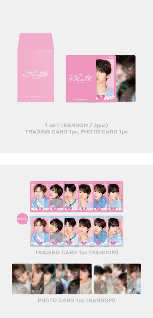 NCT Wish - Let’s Go Steady Pop up Store Official MD Random Trading Card Set B Ver