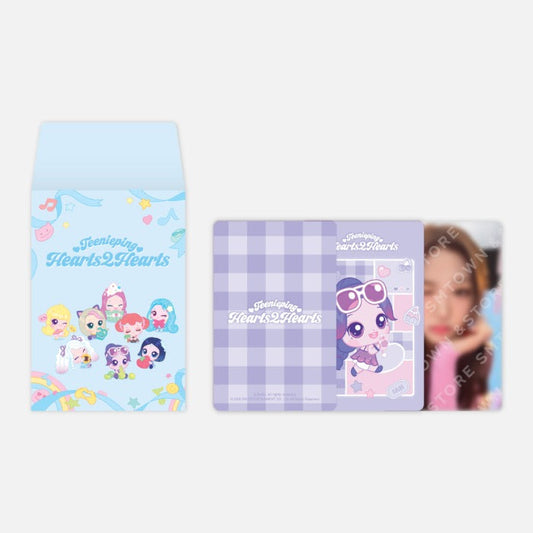 HEARTS2HEARTS - Teenieping X hearts2hearts Official MD Random Trading Card Set