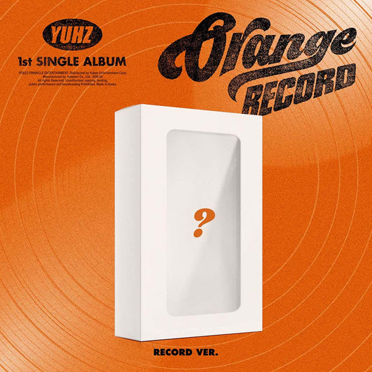 Yuhz - orange record 1st single album kiwee album record ver