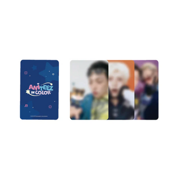 Ateez - aniteez in color pop up official md random trading card