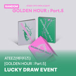 Ateez - Golden Hour : Part.5 14th Mini Album Soundwave 2nd Lucky Draw Event Standard Random