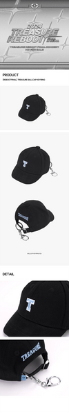 Treasure - Reboot Final in Seoul Official MD Ballcap Keyring