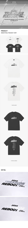 Treasure - Reboot Final in Seoul Official MD T-Shirt