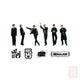 82major - 비범 : be 범 5th concert official md removable sticker pack