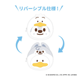 Stray Kids - Skzoo X Sanrio Character Official Run It Japan Md Reversible Pouch