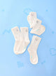 Plave - mmmm baby official md rib embroidered socks