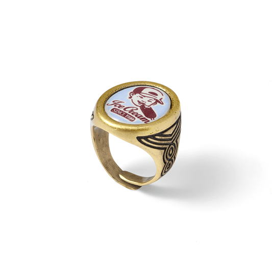 TXT Yeonjun - No Labels: Part 02 Official Md Ring (gold)
