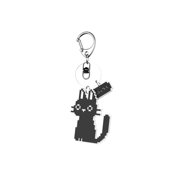 MEOVV - Burning up Official MD Rubber Keyring