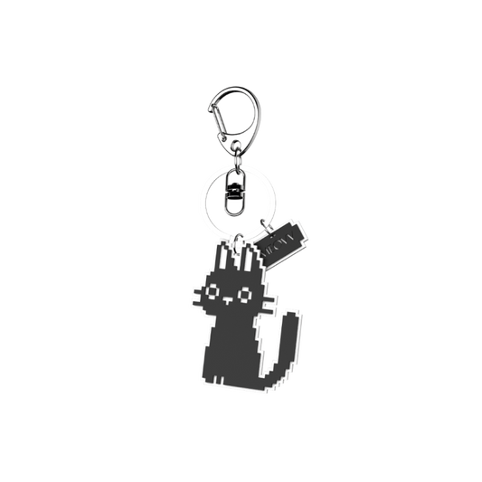 MEOVV - Burning up Official MD Rubber Keyring