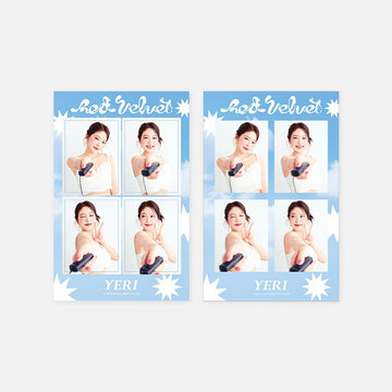 Red Velvet - 2025 Season’s Greetings Official MD 4CUT Photo Set