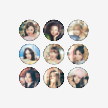 Twice - Twice The Thrill Pop Up Offical Md Secret Can Badge