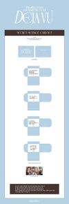 Kiss of life - deja vu 2026 asia fanmeeting tour in seoul official md secret message card set