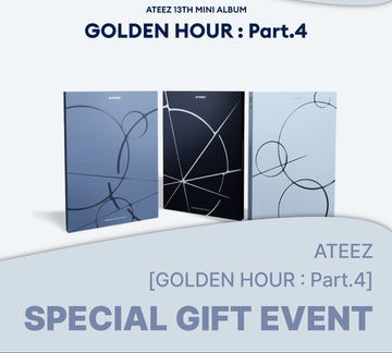 Ateez - golden hour : part.4 mini 13th album soundwave gift standard set
