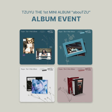 TWICE TZUYU 1st Mini Album - Aboutzu (SET)