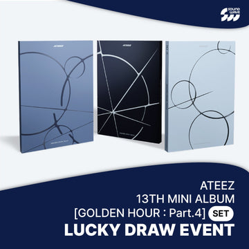 Ateez - golden hour : part.4 mini 13th album soundwave lucky draw event standard set
