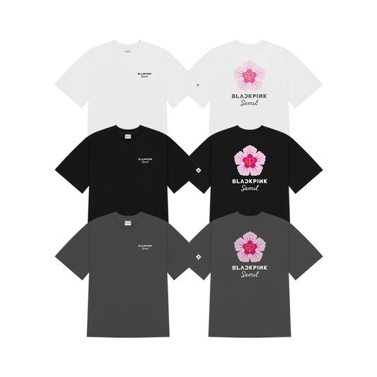 Blackpink - korea edition official md t-shirt mugunghwa